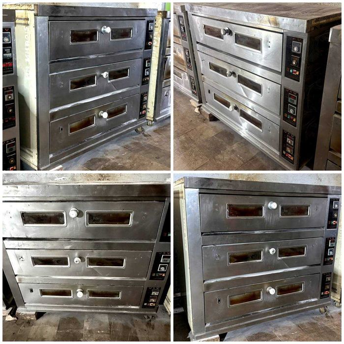 3 ta kamerali 9 talik list ishlab turgan industrial elektr pech