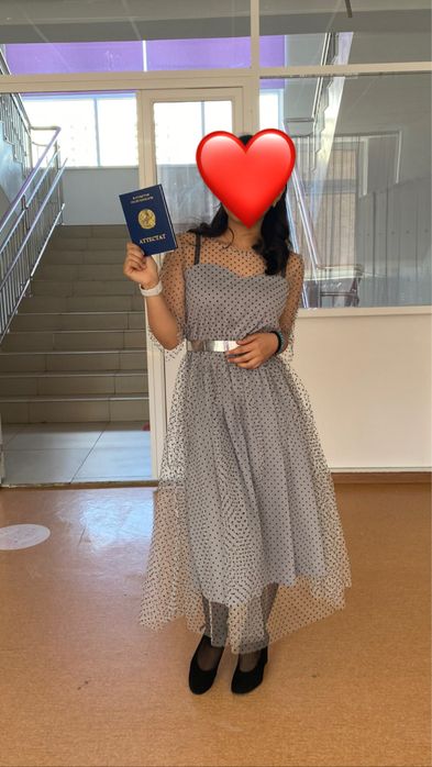 Вечернее пышное платье