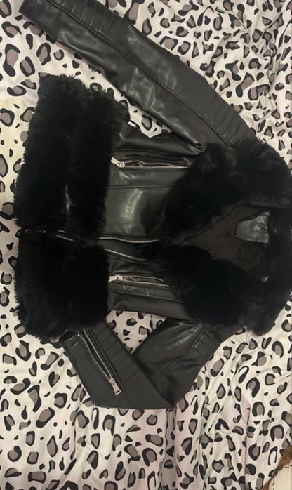 Geaca piele- iarna