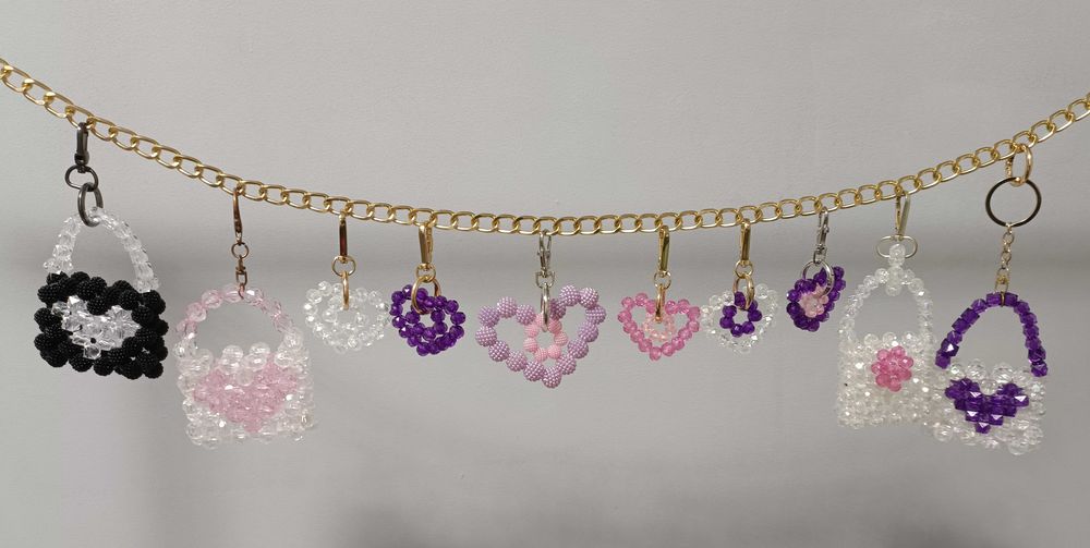 Сумочка шкатулка брелок для девочек