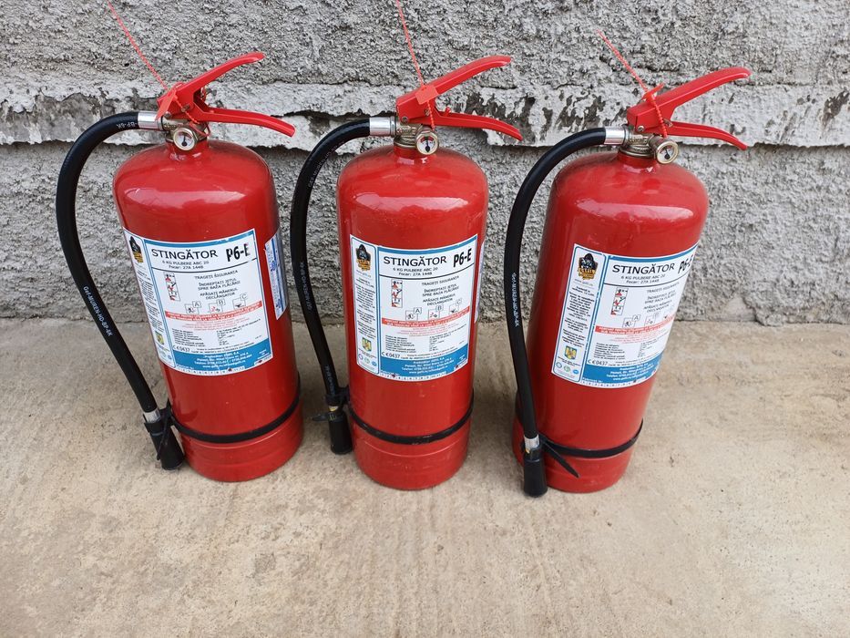 Stingător P6  cu termen și valabilitate