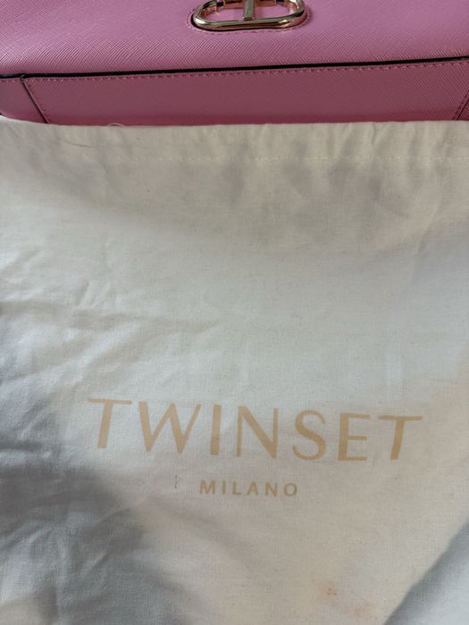 Розова чанта Twinset