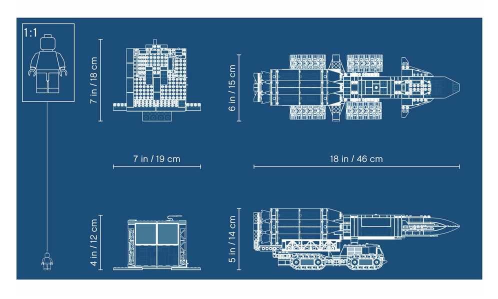 LEGO City - Asamblare si transport de racheta 60229 [Sigilat]