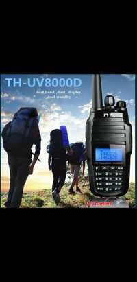Мощна двубандова радиостанция Уоки Токи TYT TH-UV 8000D 10w