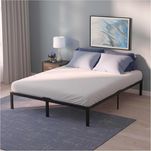 Cadru metalic pat Dreamzie 120 x 200 cm, inaltime 41 cm, negru