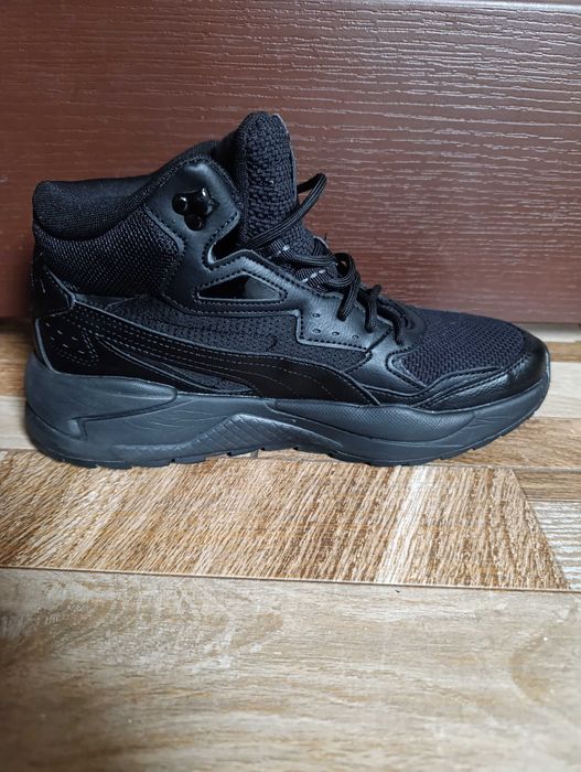 Sneakers Puma 40,5 negru, merge pentru 39-39,5