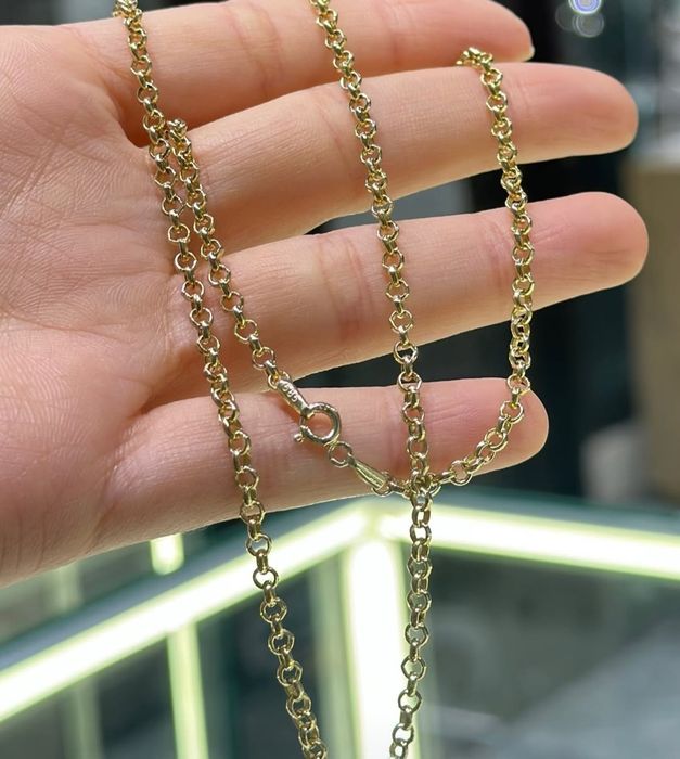 Желтое золото, 55см, 4,36гр