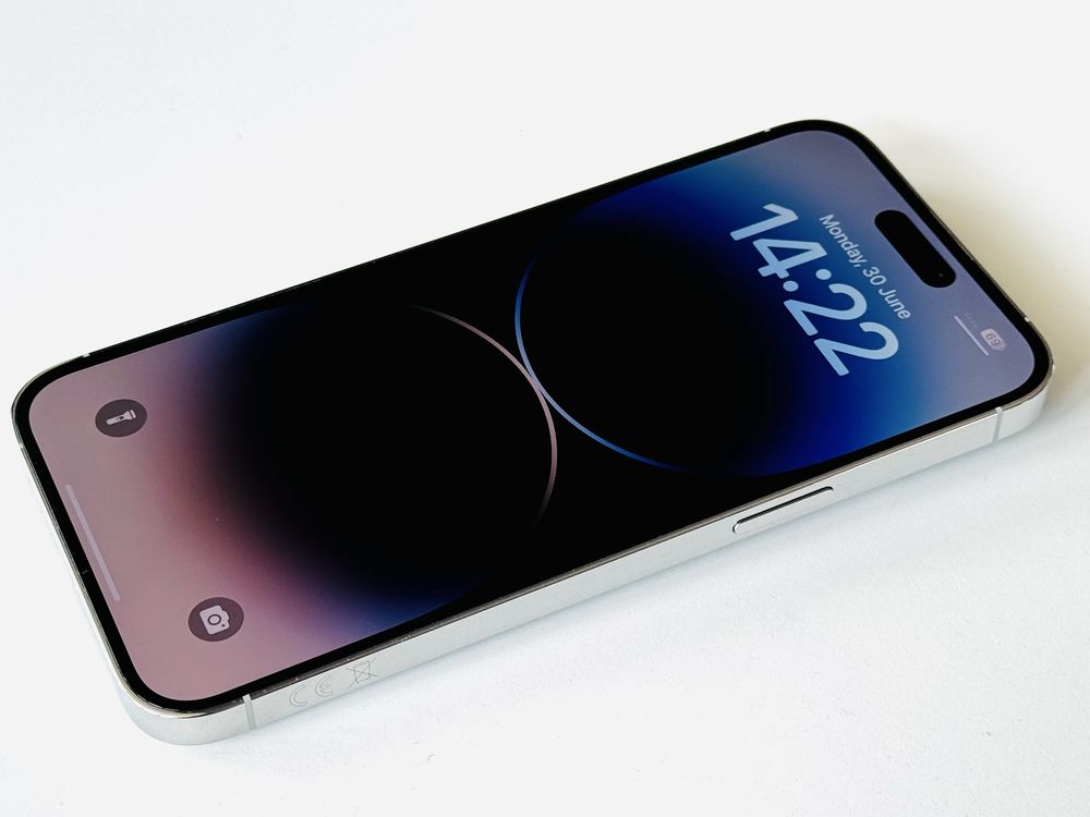 НОВ! Iphone 14 Pro Max 128GB White Гаранция 6 месеца