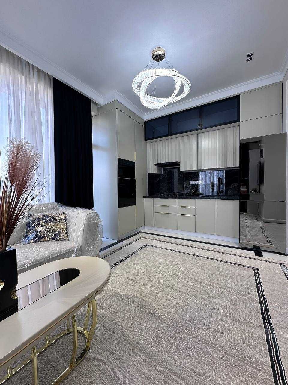 ID004*АРЕНДА 2 Комнатная квартира в ЖК Prestige Garden  Яккасарай