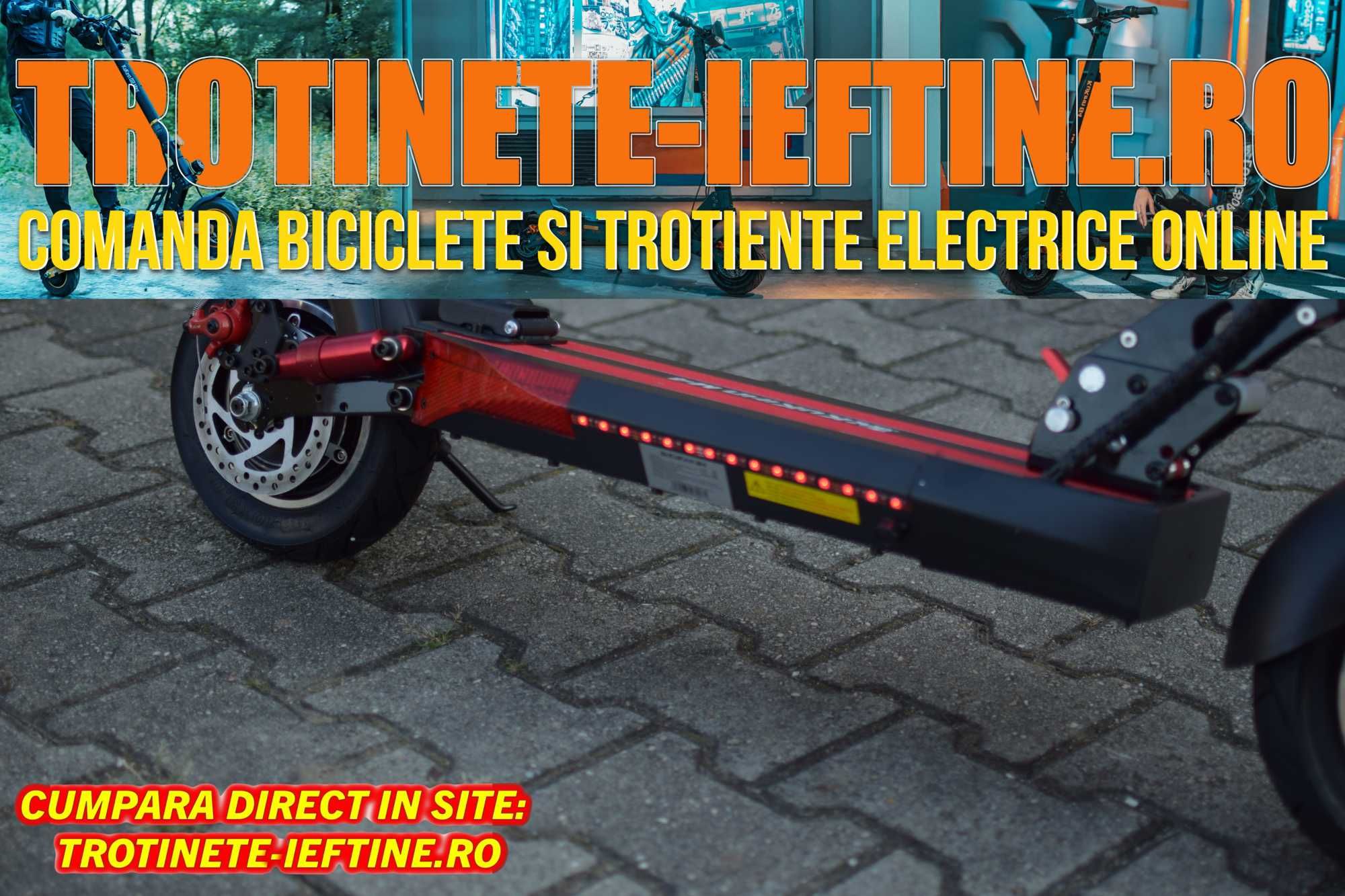 TROTINETĂ Electrică Sigilată - Kugoo Kirin M4, Nou