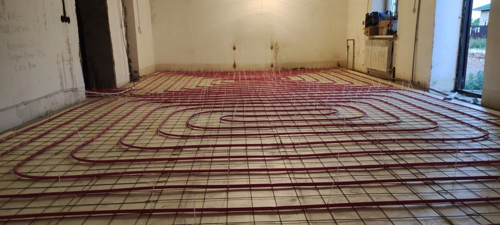 Теплый пол, Отопление.