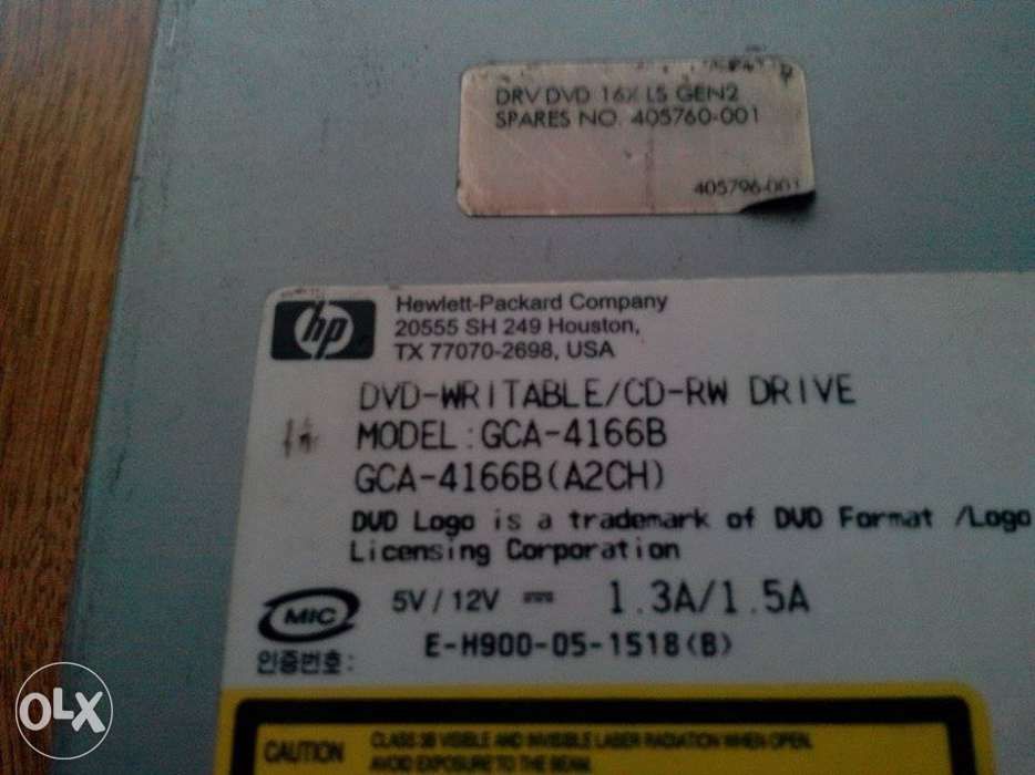 Dvd rw HP GCA-4166B