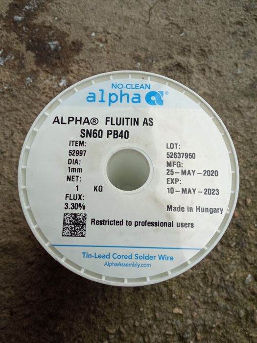 Fludor,Aliaj de lipire.