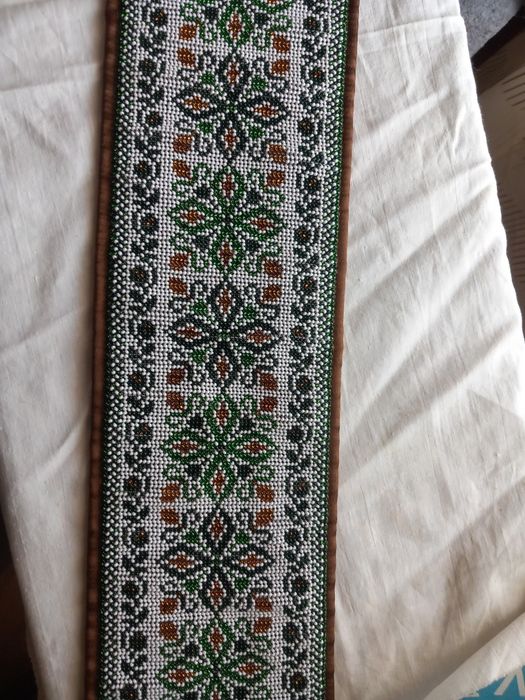 Brâu cu margele tradițional din Bucovina