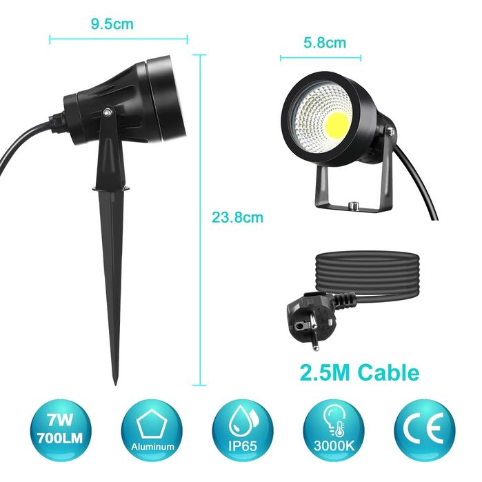 Iluminat de grădină Letlit