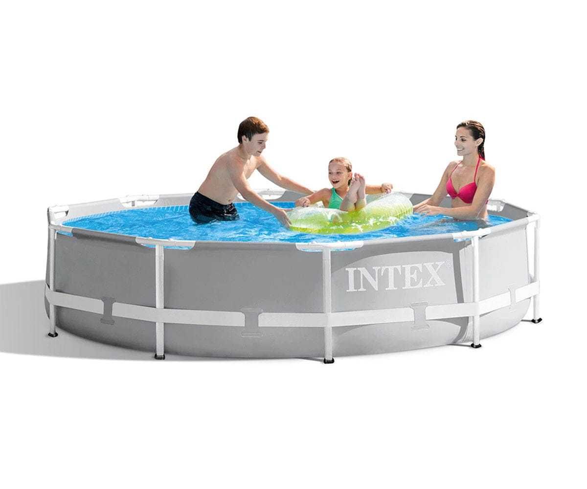 Сглобяем басейн INTEX Prism Frame с филтърна помпа, 305 х 76 см.
