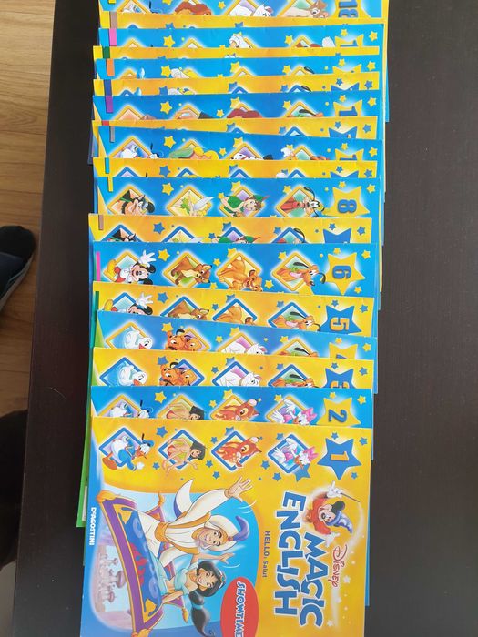 Colectie reviste Magic English 1-30, 32,33,35,37 pentru copii
