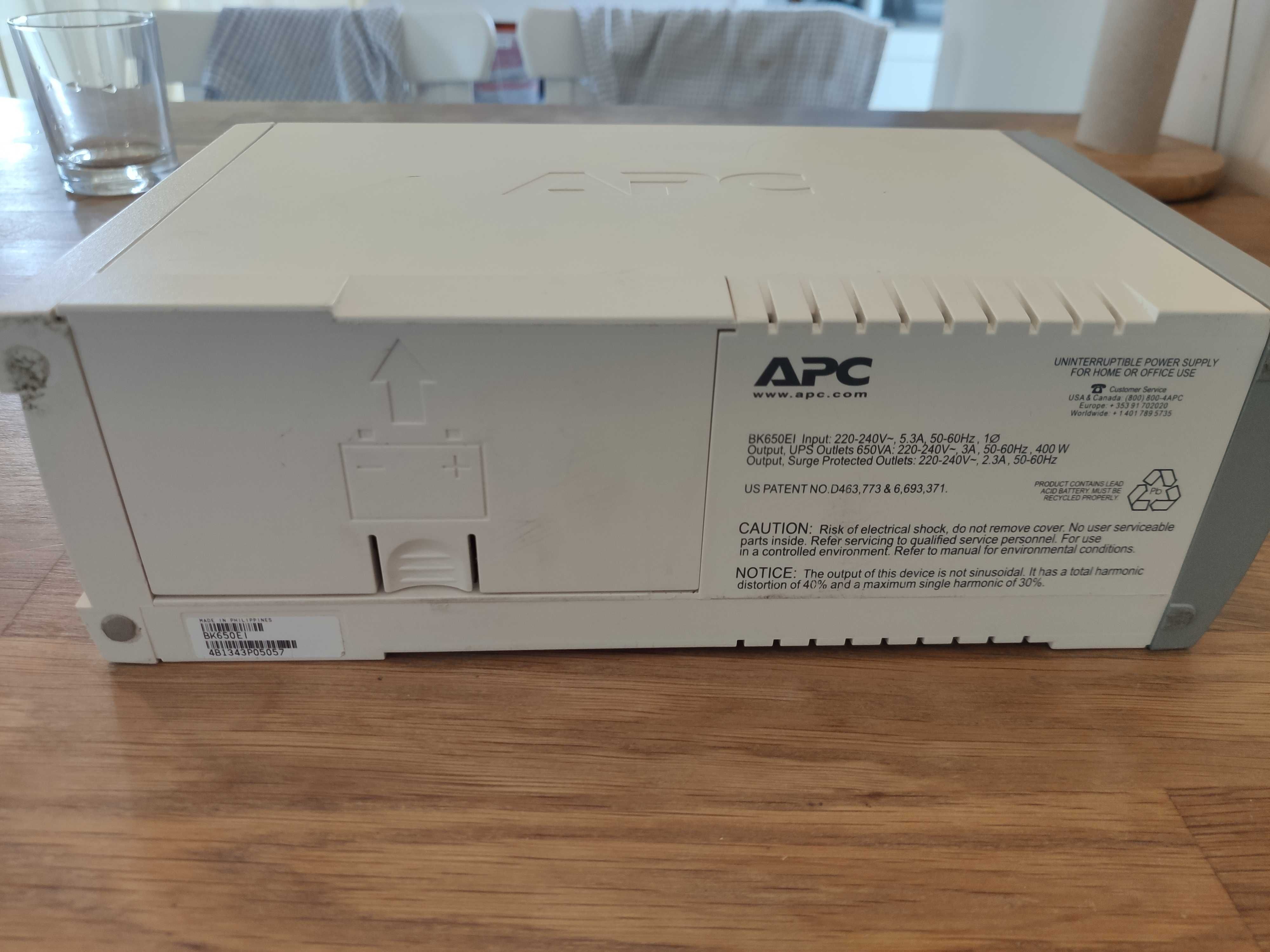 UPS устройство APC CS 650VA дефектно!