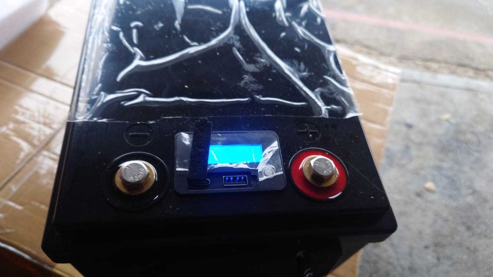 Accesoriu rulota acumulator  12v Litiu Ion 100 ah sau 24v pentru mover