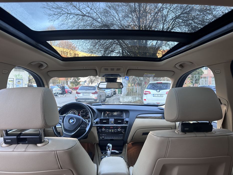 BMW X3, F25-facelift, 190 cai, distronic, camere 360, panoramic