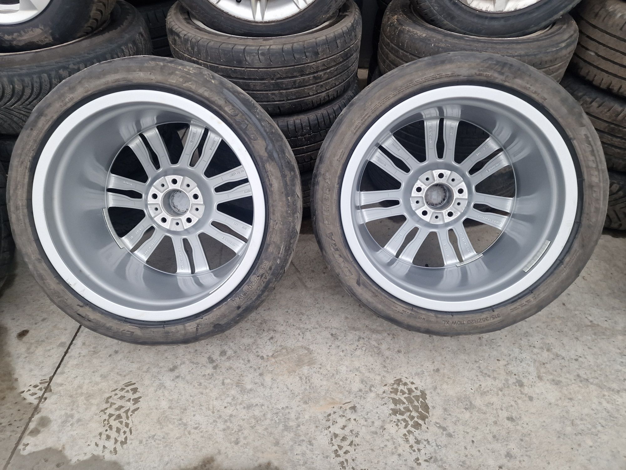 Jante 20 style 333 m pachet 2 lățimi originale bmw x5 e70