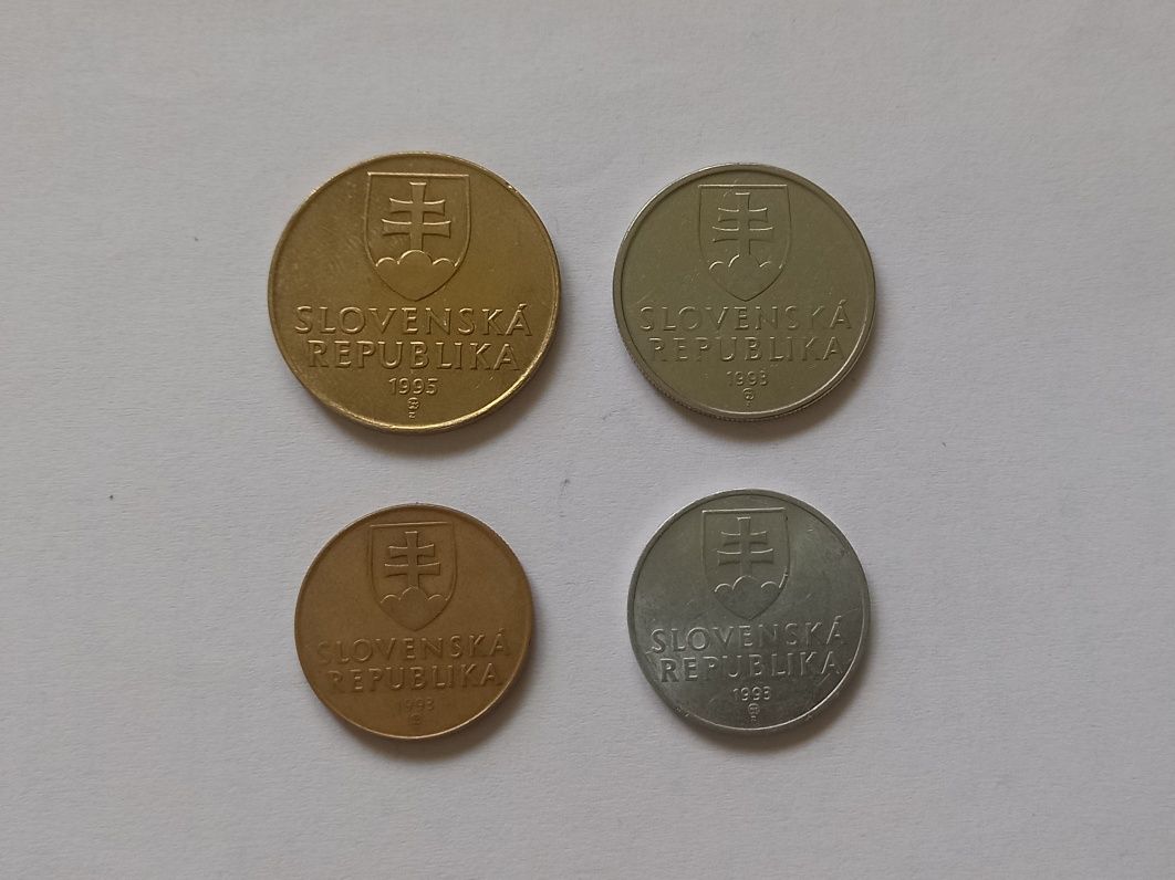 Лот монети от Словакия (1993 - 1995)