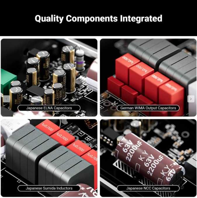 Fosi Audio V3 , 2x300 Watt , Hi-Fi Stereo Audio Amplifier
