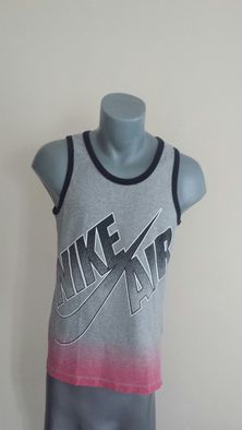 Nike Pivot Mens Tank Top Grey/ Black-Gym Size S