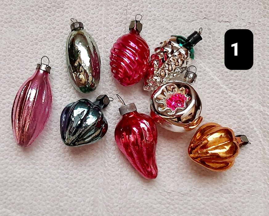 елочные игрушки СССР