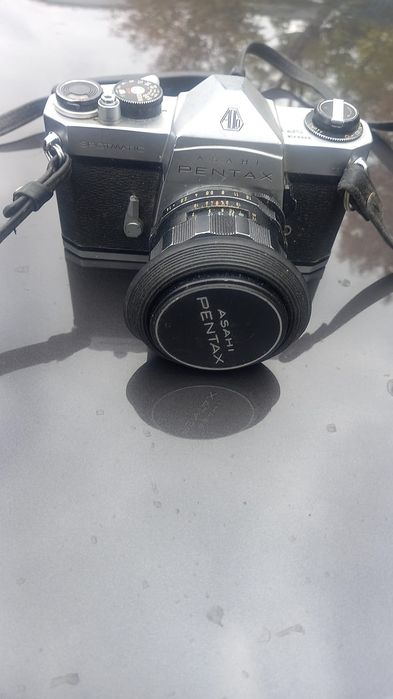 Винтидж Asahi Pentax Spotmatic SP 35 мм филмова камера и 55 мм f1.8