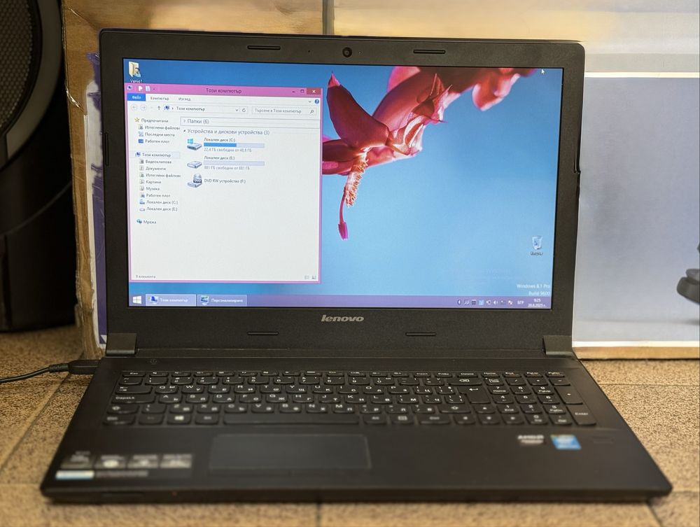 Лаптоп Lenovo IdeaPad B50, 15.6", 3558U 1.7 GHz, HD LED, 4GB, 1TB HDD