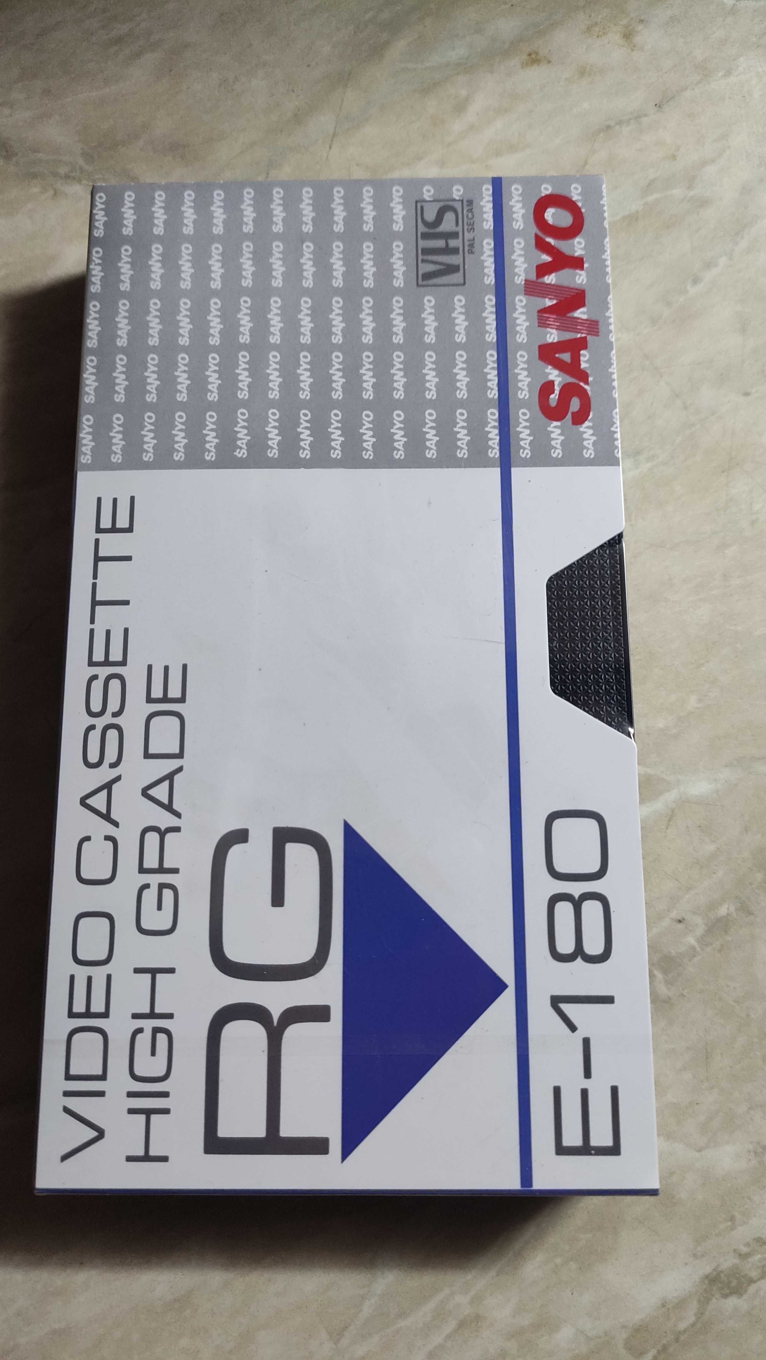 Видеокасети VHS E-180 нови неразпечатани