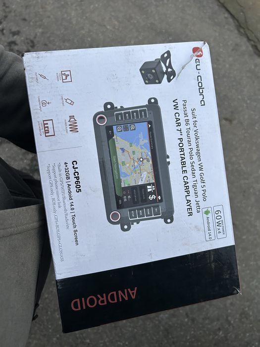 Мултимедия за VW Golf Passat Polo | Android 14,MirrorLink, 4GB/32GB