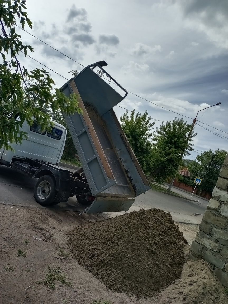 Песок, Щебень, Отсев Грунт