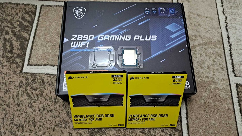 Kit Gaming  Intel Ultra 9-285K  +MSI Z890 GAMING PLUS + 32GB DDR5 –Nou