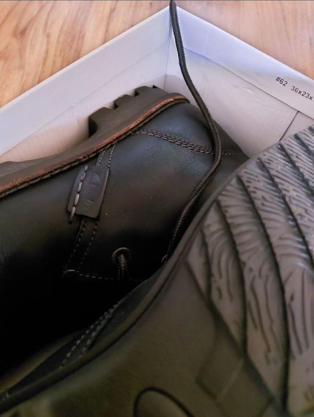 Ботинки тёплые Clarks , классика , большой размер 47-48 ( size 13, 14)