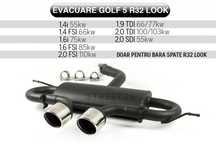 Sistem Evacuare VW Golf 5 R32 (2003-2007) si VW Golf 6 R20 (2008-2013)