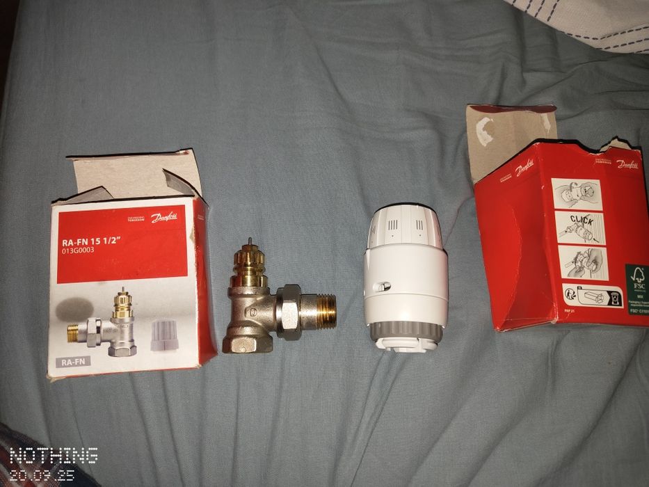 Set robinet tur Danfoss