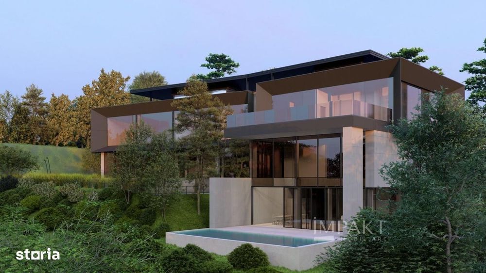 Teren 2000 m² cu AC pentru 2 vile individuale Buna Ziua~Proiect Unic