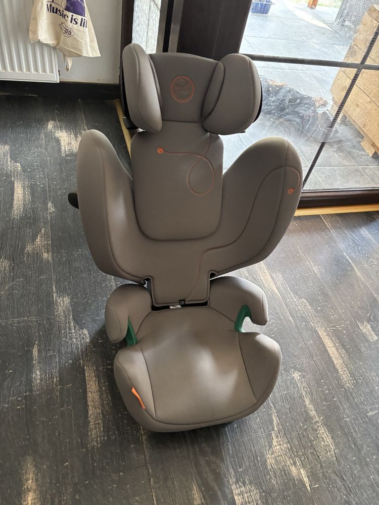 Scaun auto pentru copii Cybex Gold Solution G i-Fix Lava Grey,