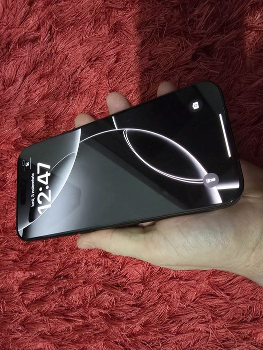 -Iphone 16Pro Max, ca Nou, 256Gb, 8Ram, Black Titanium, bat: 100%-66 c