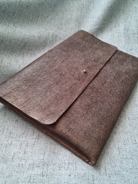 Husă plic din piele naturală