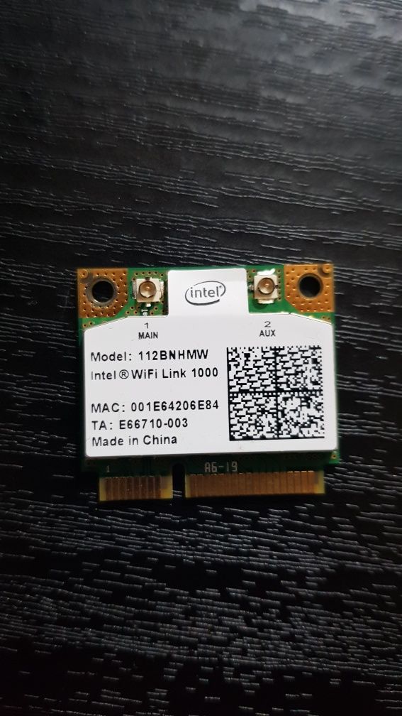 Placa WiFi laptop Intel Link 1000 - 112BNHMW