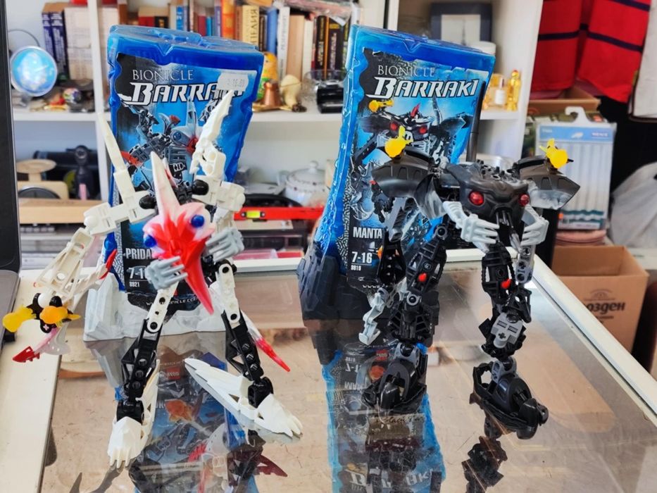Лего 8921 и 8919 lego bionicle barraki