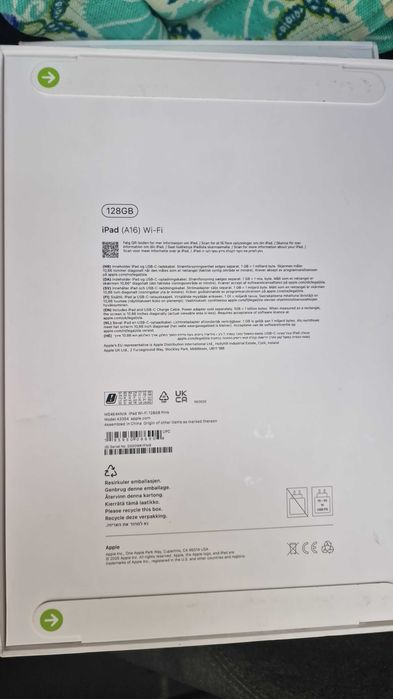 Ipad A16 128gb noi sigilate Roz si Silver doar wi fi