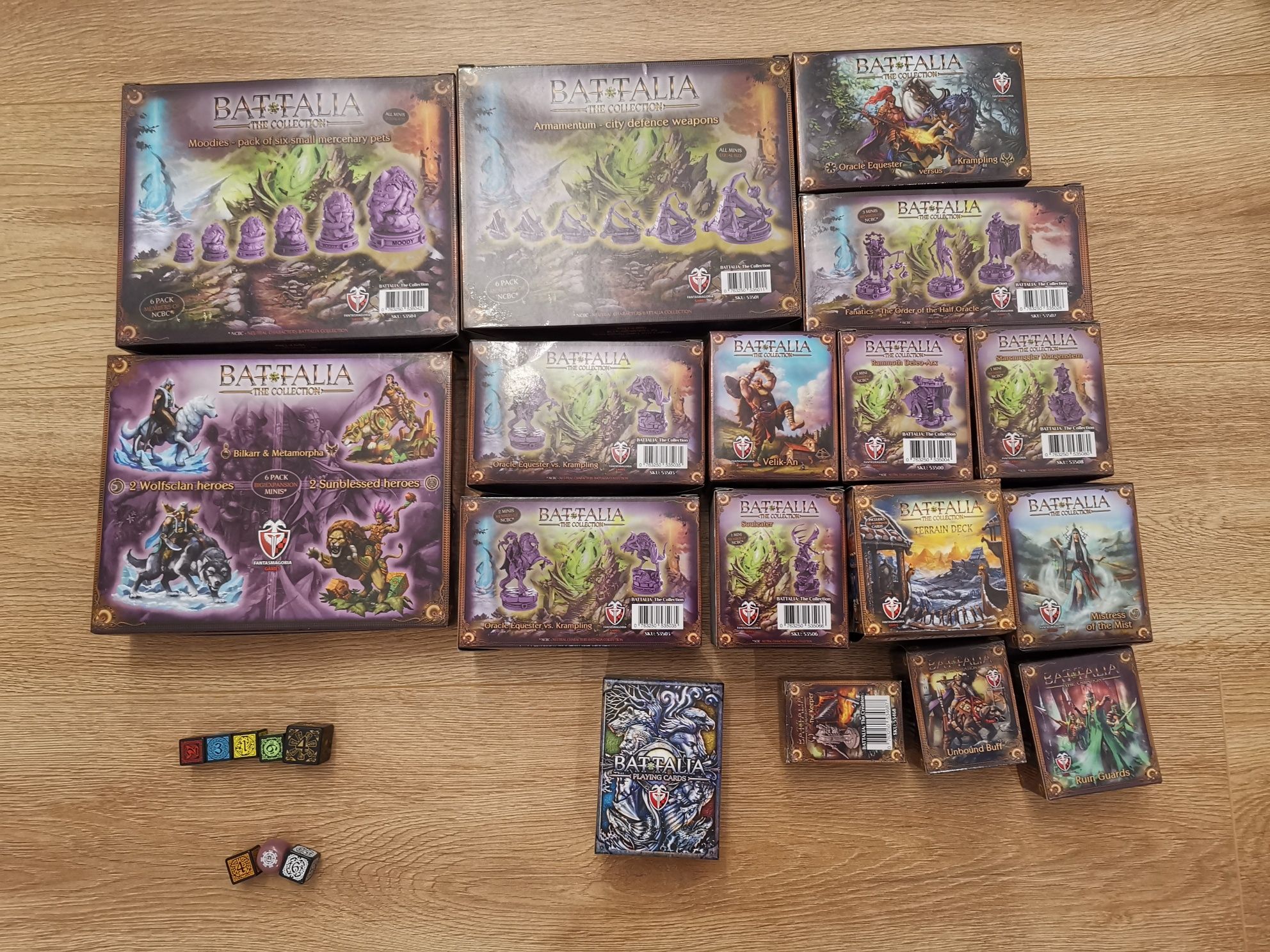 Баталия, kickstarter edition - пълната колекция