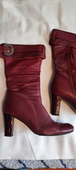 Продаю сапоги женские осенние 40 размер Б/у