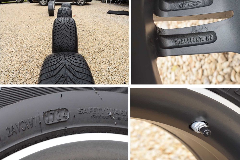 Оригинални алуминиеви джанти със зимни гуми за  !Kia !Киа !Хюндай