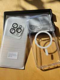 Комлект iPhone 14 Pro Max case + 4бр Стъклени протектори