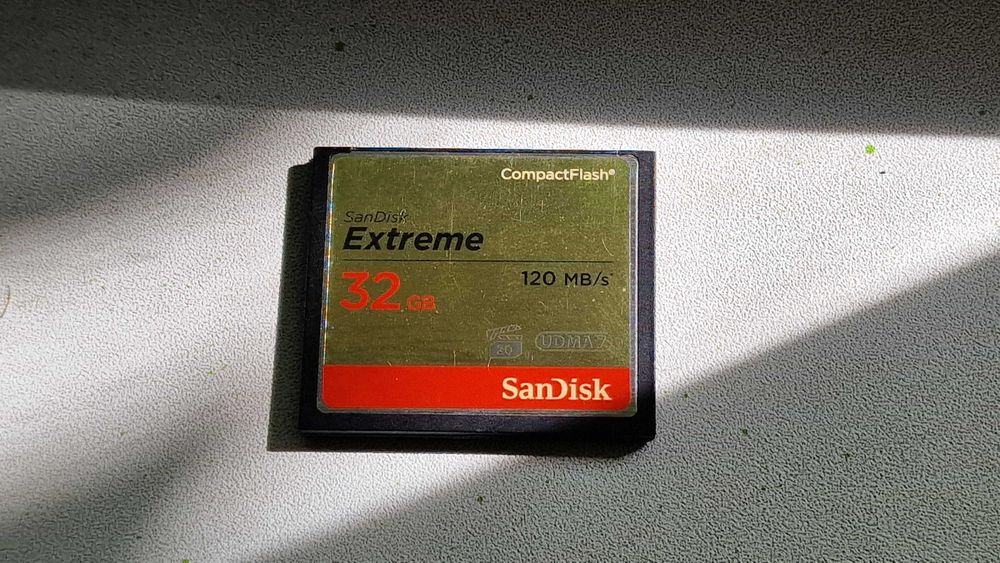 Card CF CompactFlash 32GB Sandisk Extreme, 120 MB/s, UDMA 7